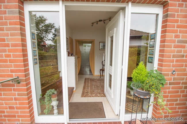 Hauseingang Einfamilienhaus Nettelsee