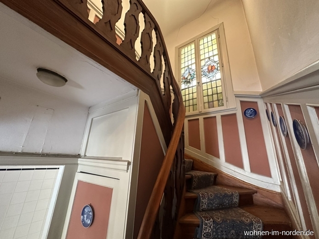 Treppe Villa Hamburg / Lokstedt