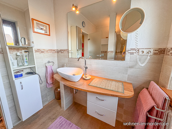 modernes Bad Einfamilienhaus Molfsee