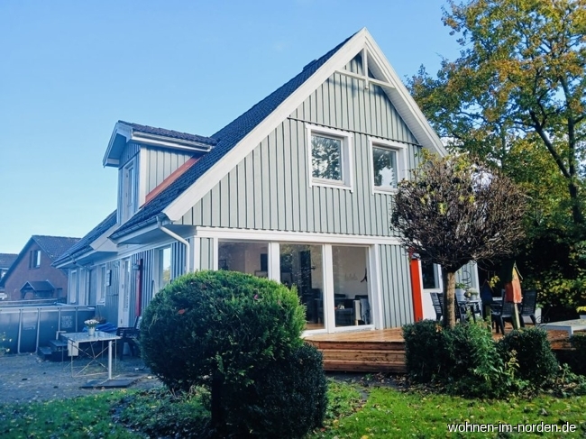 Frontansicht Einfamilienhaus Langwedel