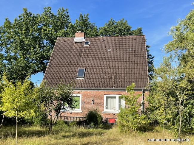 Sommeransicht Garten Einfamilienhaus Mnkeberg