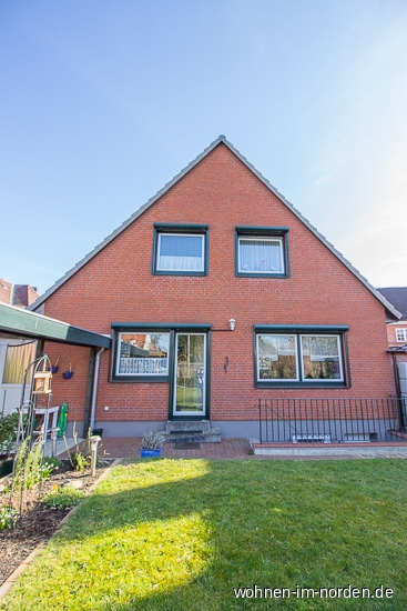 Gartenansicht Einfamilienhaus Kiel / Wellingdorf