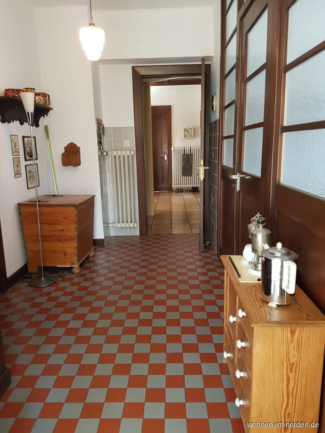 Flur zur Kche Stadthaus Neumnster