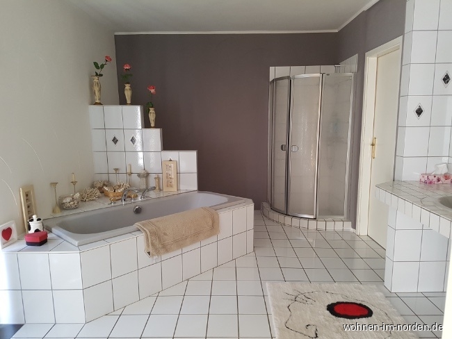 Bad im EG Einfamilienhaus Asendorf