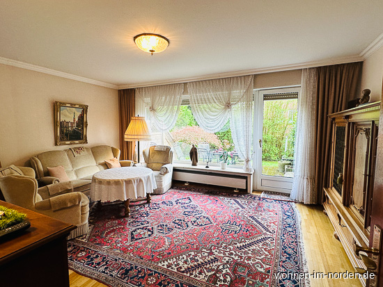 Wohnzimmer Erdgeschoss Zweifamilienhaus Hamburg