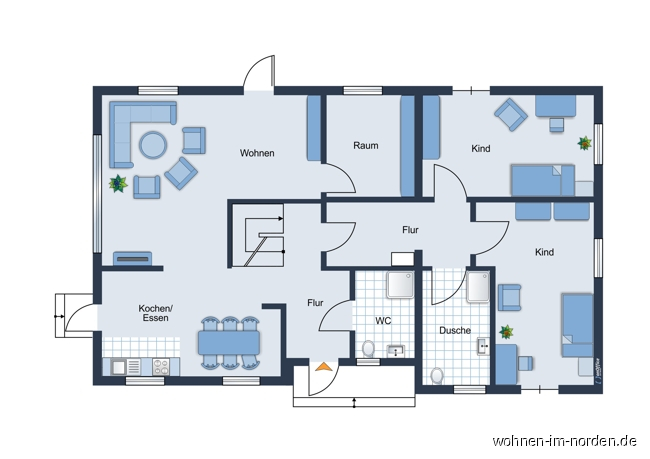 Erdgeschoss Einfamilienhaus Langwedel
