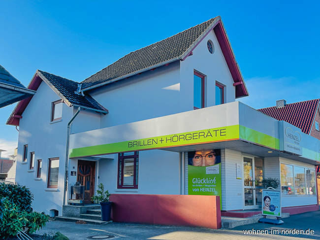 Straenansicht seitlich Haus Bordesholm