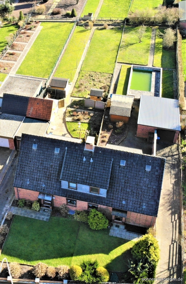Luftaufnahme (rechtes Doppelhaushlfte) Doppelhaushlfte Hohenwestedt