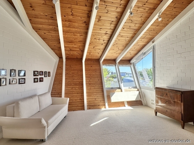 Obergschoss Zimmer 1 Reihenmittelhaus Kiel / Schilksee