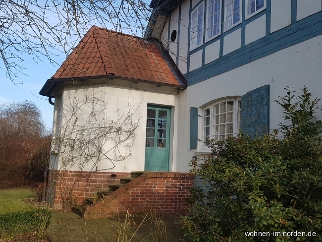 Rckansicht Villa Schretstaken