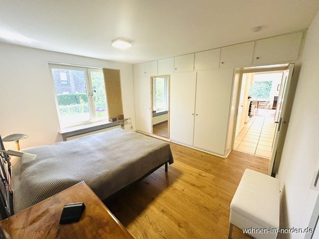 Schlafzimmer Bungalow Hamburg / Rissen