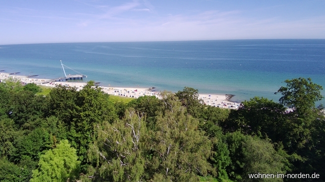 Direkt hinter dem Haus die Ostsee Einfamilienhaus Hohwacht