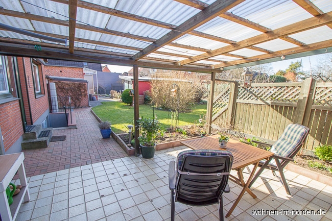 berdachte Terrasse Einfamilienhaus Kiel / Wellingdorf