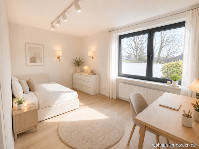 Ki-generiertes Beispiel Modernisierung Arbeitszimmer Einfamilienhaus Altenholz