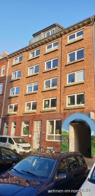 Eingang Kiel Etagenwohnung Kiel Schreventeich: Gepflegte 3-Zimmerwohnung mit Balkon