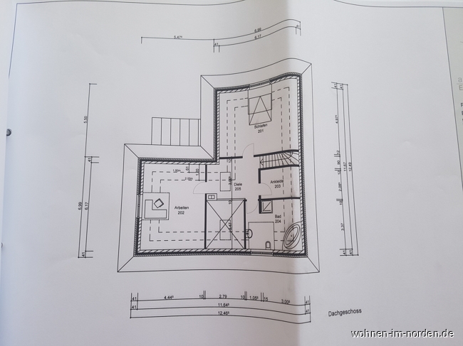 Dachgeschoss Einfamilienhaus Nettelsee