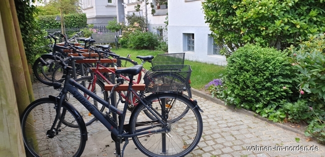 Fahrradstnder Penthousewohnung Kiel / Blcherplatz