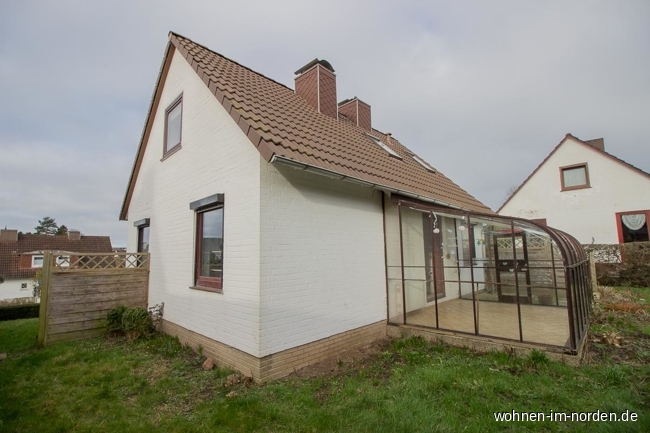 Gartenansicht Einfamilienhaus Schnkirchen