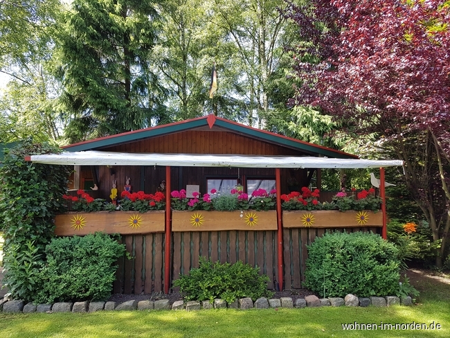  Kiel Freizeitgrundstck Gepflegtes Gartengrundstck mit groem Wochenendhaus in Frdenhe zu verkaufen