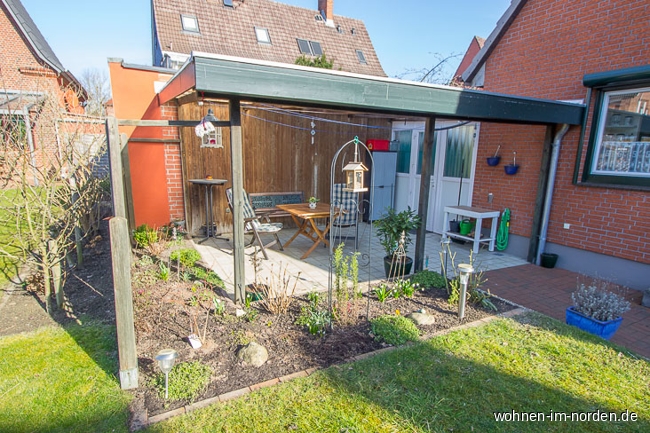 berdachte Terrasse Einfamilienhaus Kiel / Wellingdorf