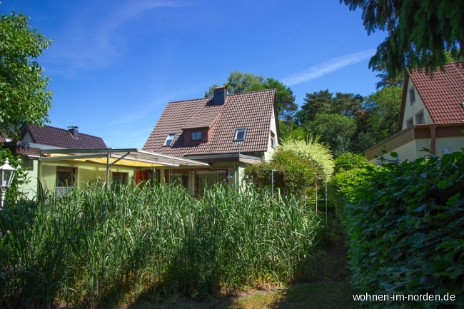 Blick vom Garten aus Einfamilienhaus Norderstedt / Harksheide