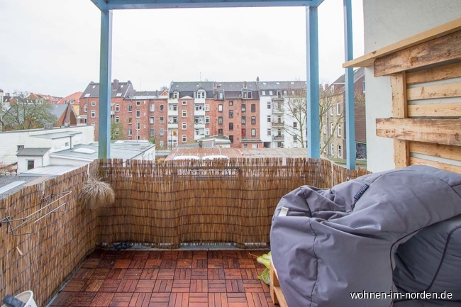 Balkon Etagenwohnung Kiel