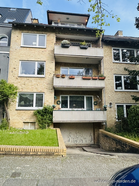 Straenansicht Mehrfamilienhaus Kiel / Wik