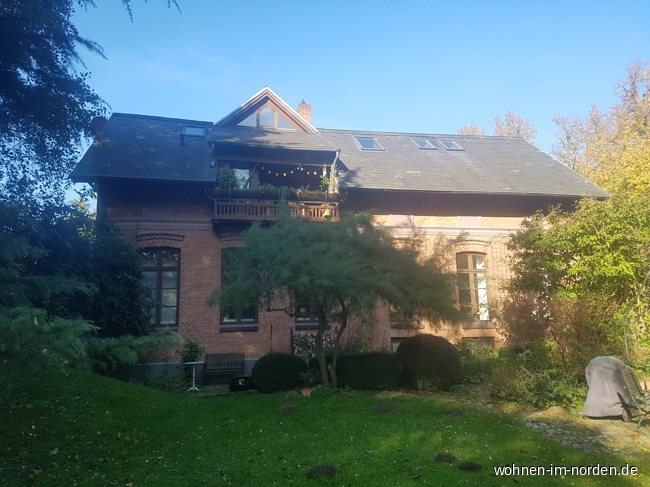 Gartenansicht Etagenwohnung Barsbek