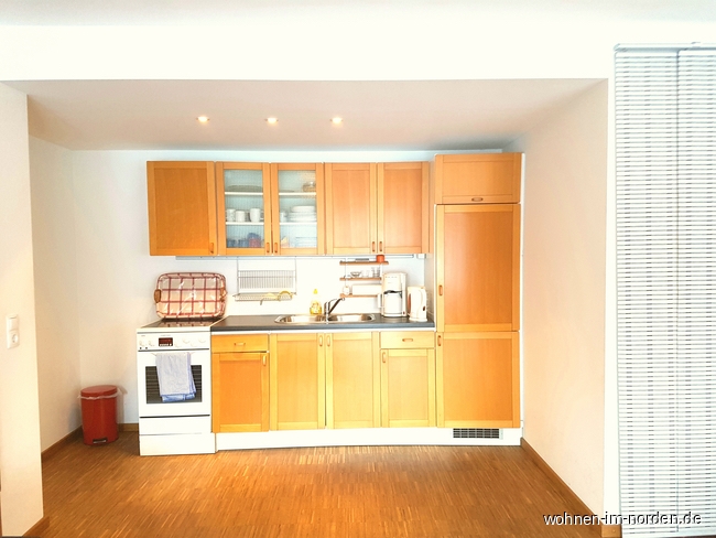 Kche in der Gstewohnung Etagenwohnung Kiel
