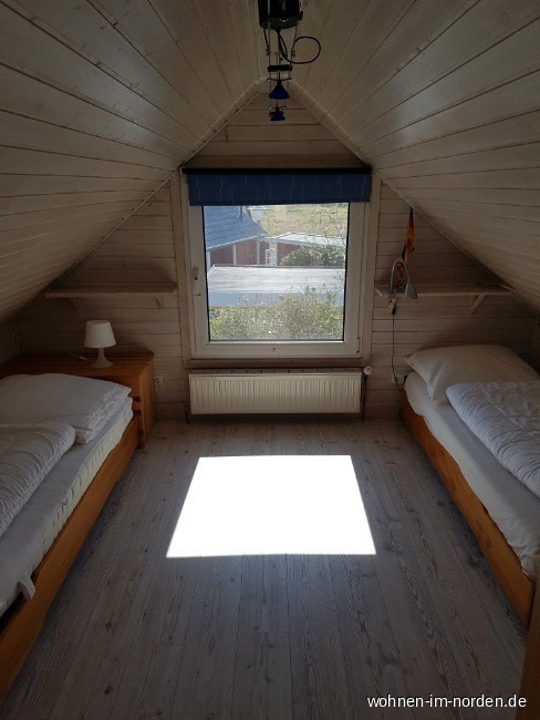 Schlafzimmer oben Ferienhaus Schnberg (Holstein) / Kalifornien