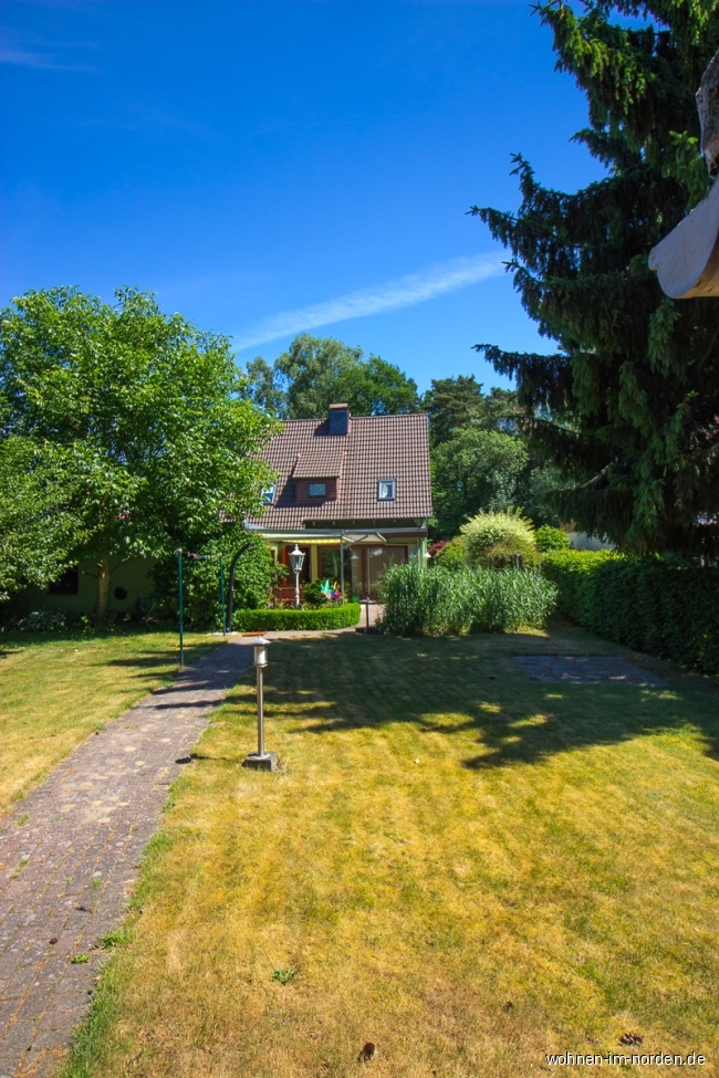 Blick vom Garten aus Einfamilienhaus Norderstedt / Harksheide