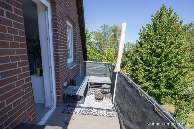 Balkon Einfamilienhaus Kiel / Elmschenhagen