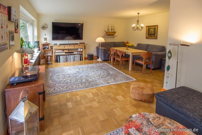 Wohnzimmer Reihenendhaus Eckernfrde