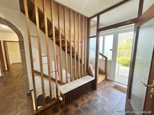 Flur mit Trennt�r Erdgeschoss Einfamilienhaus Kiel / Suchsdorf