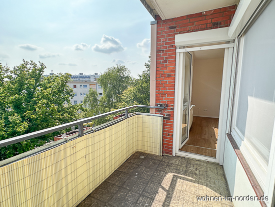 Balkon Etagenwohnung Kiel / Suchsdorf