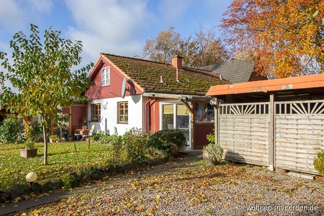 Blick auf das Haus Einfamilienhaus Brgge