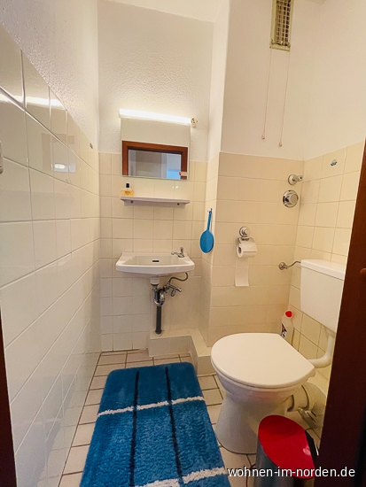 Gste WC Etagenwohnung Kiel Elmschenhagen