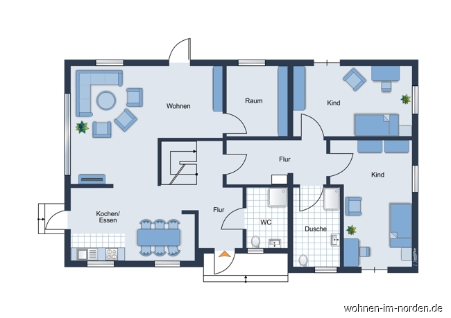 Erdgeschoss Einfamilienhaus Langwedel