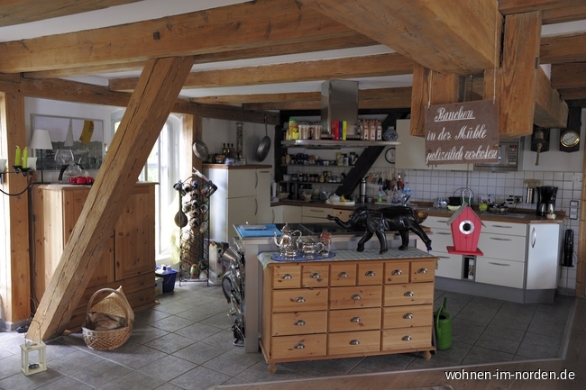 Wohnkche Obergeschoss Landhaus Weddelbrook