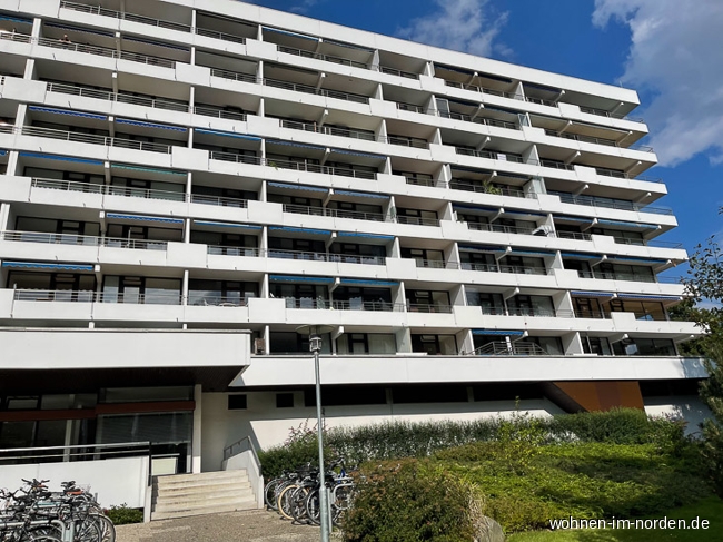 Auenansicht Etagenwohnung Kiel / Dsternbrook