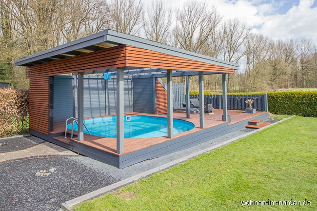 Pool Einfamilienhaus Regesbostel