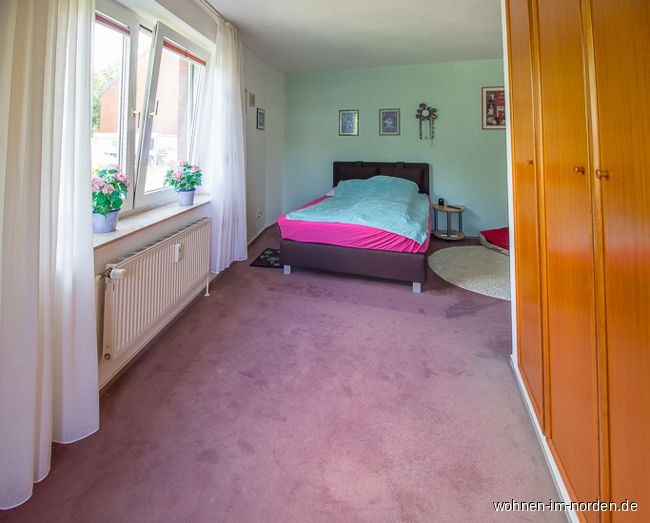 Schlafzimmer Erdgeschosswohnung Molfsee