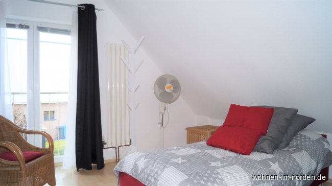 Schlafzimmer im Obergeschoss rechts Einfamilienhaus Bad Bramstedt