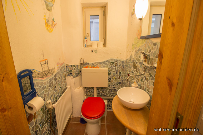 WC Keller Erdgeschosswohnung Hamburg Sternschanze