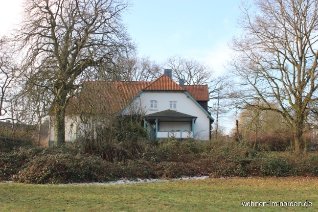 Blick von der Nachbarkoppel Villa Schretstaken
