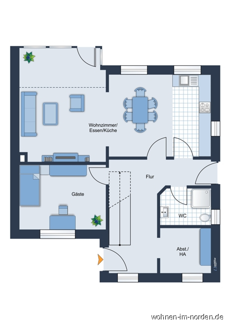 Erdgeschoss Einfamilienhaus Achterwehr