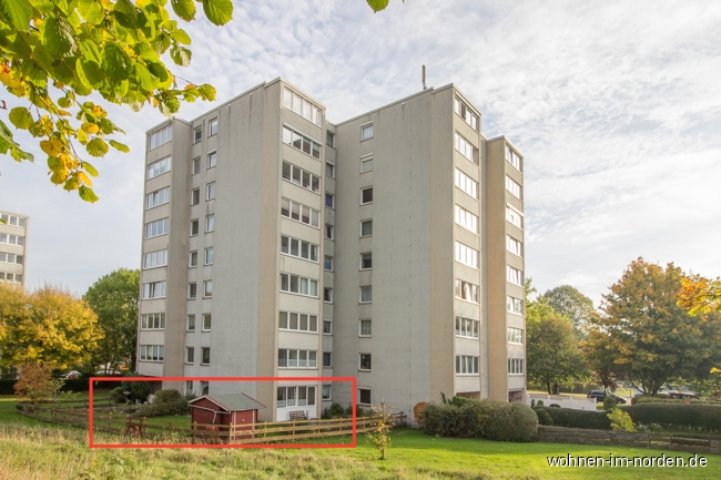  Kiel Erdgeschosswohnung 2,5 Zimmerwohnung am grnen Rand von Mettenhof mit eigenem Garten