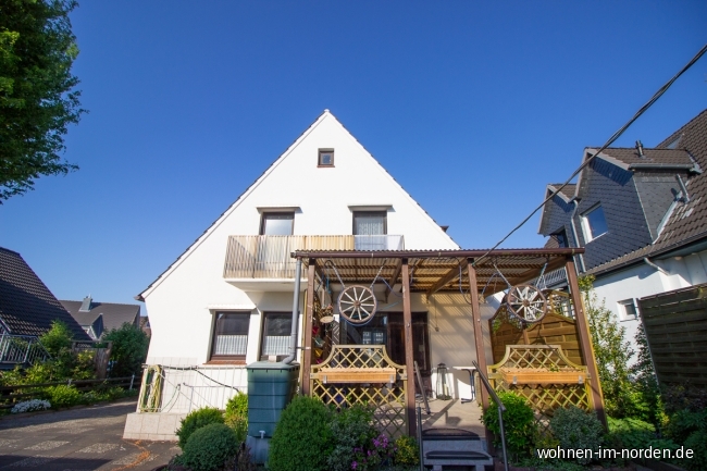 Rckansicht Einfamilienhaus Laboe