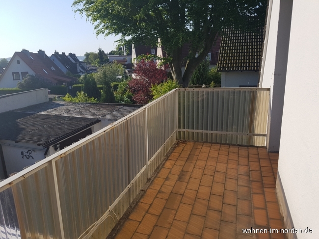 Blick Richtung Meer Einfamilienhaus Laboe