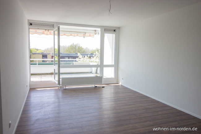 Wohnzimmer Etagenwohnung Kiel / Schilksee